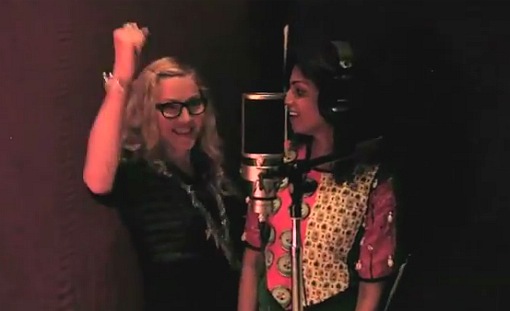 Madonna-M.I.A.-Martin-Solveig-Gimme-All-Your-Luvin-studio-tease