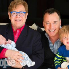 Elton John y David Furnish presentan a su segundo hijo