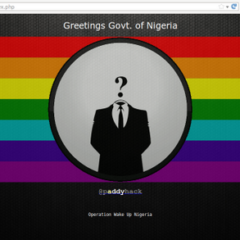 Anonymous ataca a la web del gobierno de Nigeria por su ley antigay